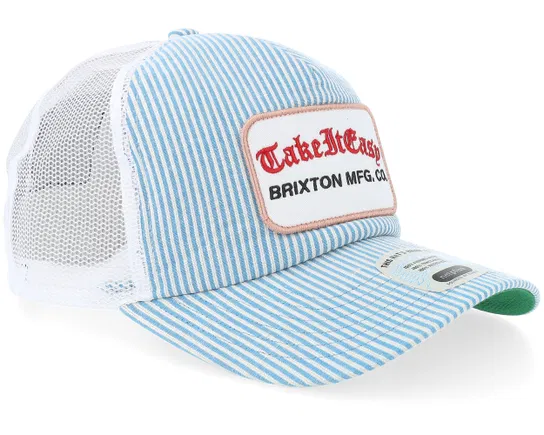 Take It Easy C Two Boot Stripe A-Frame Trucker Cap