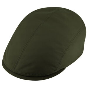 UV Protection Waterproof Olive Flat Cap