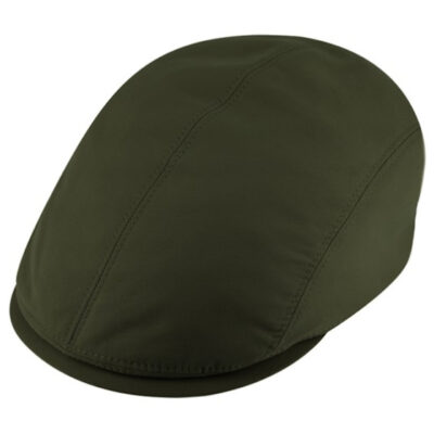 UV Protection Waterproof Olive Flat Cap