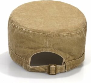 Unisex Cadet Army Cap - Beige