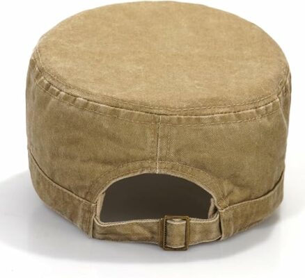 Unisex Cadet Army Cap - Beige