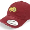 Vodoo Gingerbread Maroon Destroyed Dad Cap