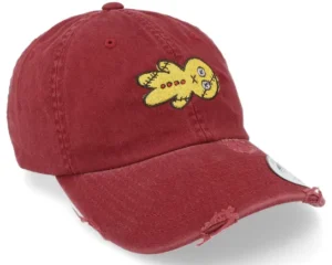 Alternative view of Vodoo Gingerbread Maroon Destroyed Dad Cap