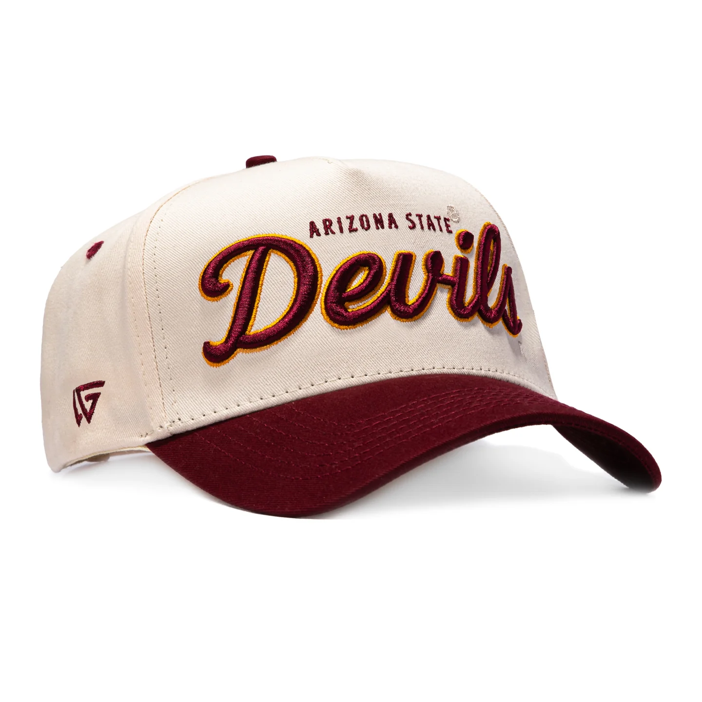WOODN GRAIL ARIZONA STATE SUN DEVILS STADIUM PATCH SNAPBACK HAT
