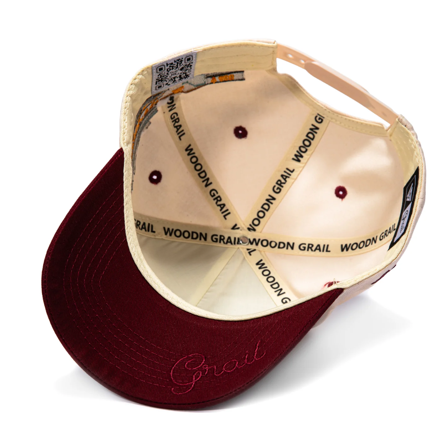 WOODN GRAIL ARIZONA STATE SUN DEVILS STADIUM PATCH SNAPBACK HAT