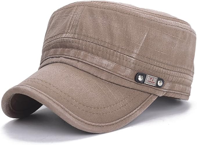 Washed Cotton Twill Army Cap