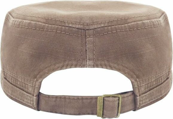 Washed Cotton Twill Army Cap