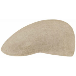 Westport Linen Flat Cap