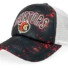 Kids Ottawa Senators Top Player BlackWhite A-frame Trucker Cap