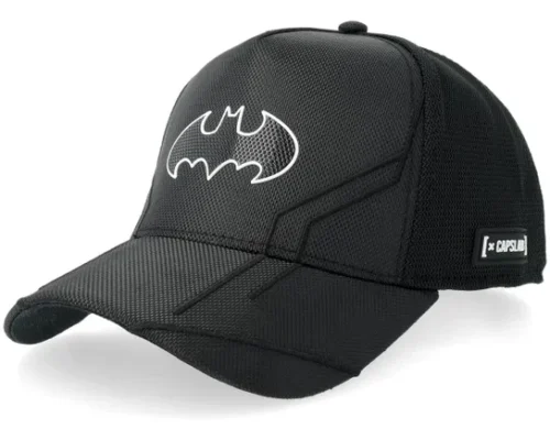 Batman Black A-Frame Trucker Cap