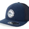 Big Tuna Corduroy Navy A-Frame Adjustable Trucker Cap