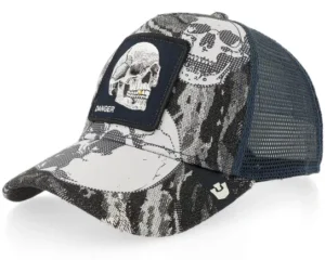 Bone Head Danger Edge A-Frame Trucker Cap