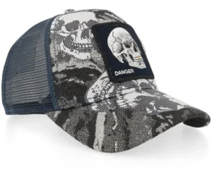 Bone Head Danger Edge A-Frame Trucker Cap