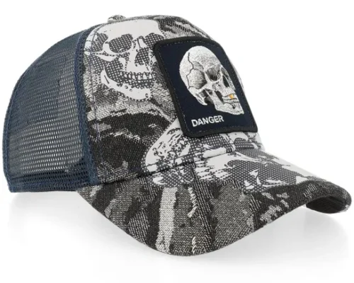 Bone Head Danger Edge A-Frame Trucker Cap