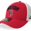 Boston Red Sox 1969 Cooperstown Rise S Red Blue White Trucker Cap