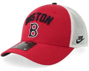 Boston Red Sox 1969 Cooperstown Rise S Red Blue White Trucker Cap