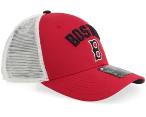Boston Red Sox 1969 Cooperstown Rise S Red Blue White Trucker Cap