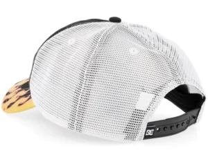 Burning Brim Black Trucker Cap