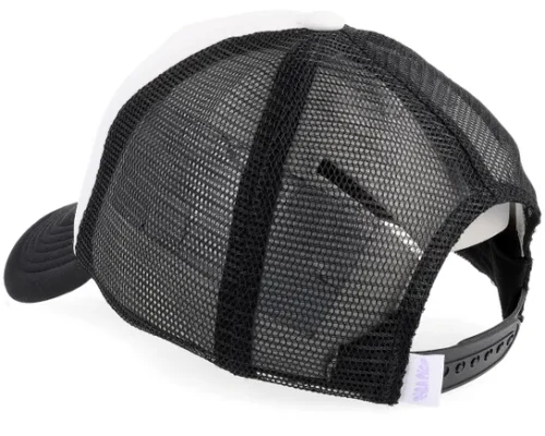 Ceo Of Fun Black White A-frame Trucker Cap