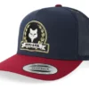 Crest Midnight Maroon A-Frame Trucker Cap