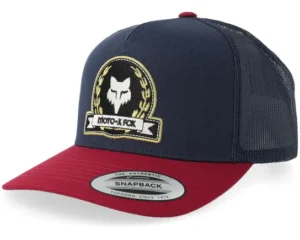 Crest Midnight Maroon A-Frame Trucker Cap