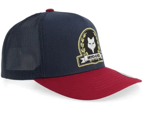 Crest Midnight Maroon A-Frame Trucker Cap