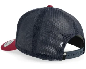 Crest Midnight Maroon A-Frame Trucker Cap