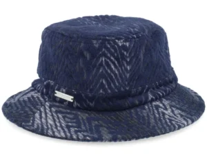 Fabric Blue Fishing Bucket Hat