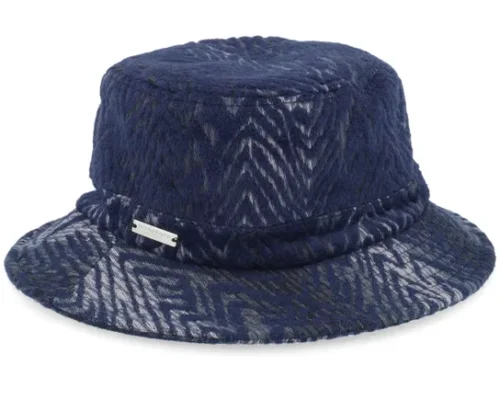 Fabric Blue Fishing Bucket Hat