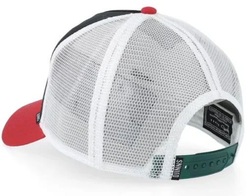 Hft Cap Guy In A Cup BlackRed A-Frame Trucker Cap