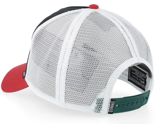 Hft Cap Guy In A Cup BlackRed A-Frame Trucker Cap