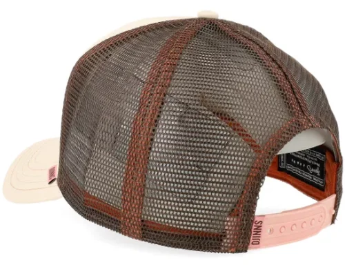 Hft Cap Lscc Funky Beige Brown A-Frame Trucker Cap