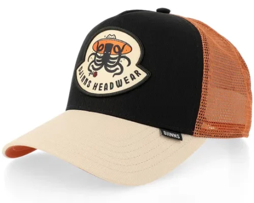 Hft Cap Rose Kraken BlackKhaki A-Frame Trucker Cap
