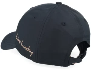 Hollywood Ladies BlackRose Gold Adjustable Sports Cap
