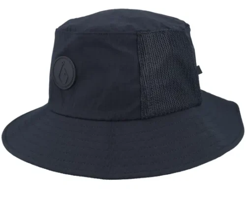 Hooked On Surf Hat Black Bucket Hat