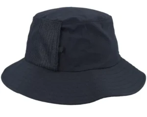 Hooked On Surf Hat Black Bucket Hat