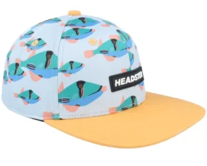 Kids Underwater Yellow Snapback Cap