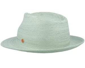 Maleo Paper Sage Straw Fedora Hat