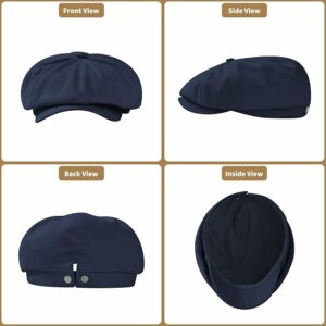 Men 100% Cotton Irish Newsboy Cap