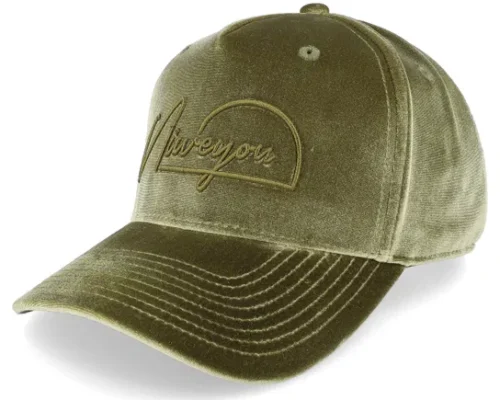 Player Olive Green Adjustable Sports Cap