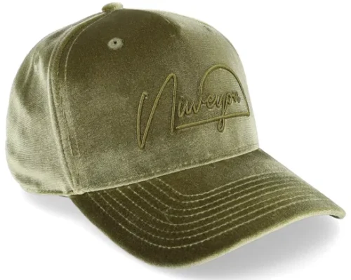 Player Olive Green Adjustable Sports Cap