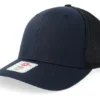Solid Navy R-flex Trucker Cap