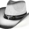 Straw Wide with Shapeable Brim Cowboy Hat