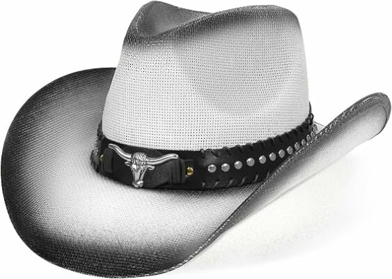 Straw Wide with Shapeable Brim Cowboy Hat