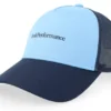 Summit Sky Blue Shadow A-Frame Trucker Cap