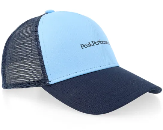 Summit Sky Blue Shadow A-Frame Trucker Cap