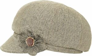 Women Retro Classic Bakerboy Cap