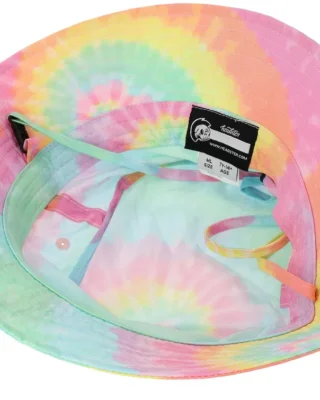 Women Tie Dye Hat Smart Pink Bucket Hat