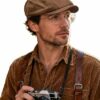 8 Panel Peaky Herringbone Newsboy Cap