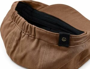 8 Panel Peaky Herringbone Newsboy Cap